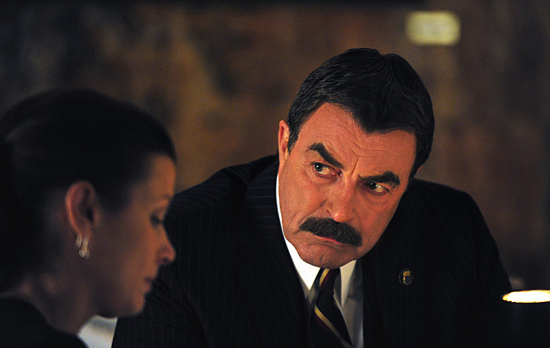 Still of Tom Selleck and Bridget Moynahan in Blue Bloods (2010)