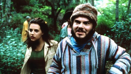 Still of Brittany Murphy and Jack Black in Bongwater (1997)