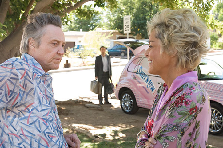 Still of Sharon Stone, Christopher Walken and Alessandro Nivola in $5 a Day (2008)