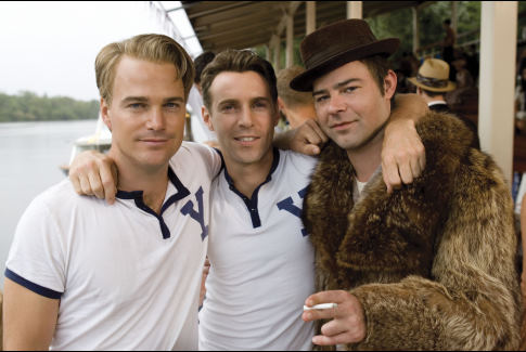 Still of Chris O'Donnell, Alessandro Nivola and Rory Cochrane in The Company (2007)