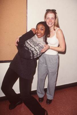 Melissa Joan Hart and Brandy Norwood