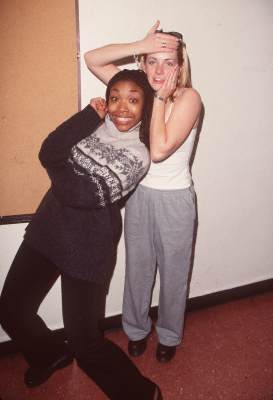 Melissa Joan Hart and Brandy Norwood