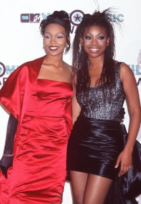 Brandy Norwood and Monica Arnold