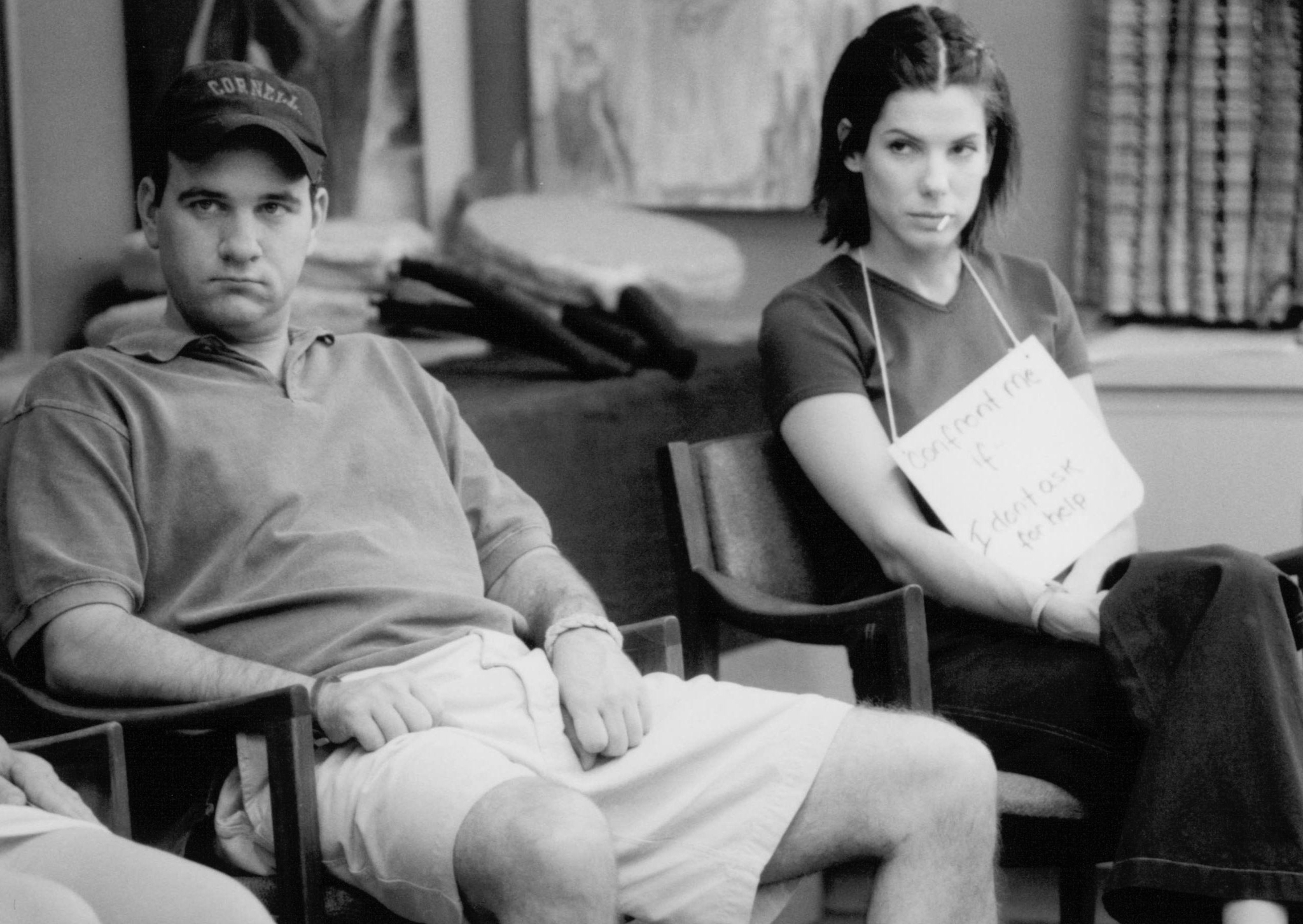 Still of Sandra Bullock and Mike O'Malley in 28 Days (2000)