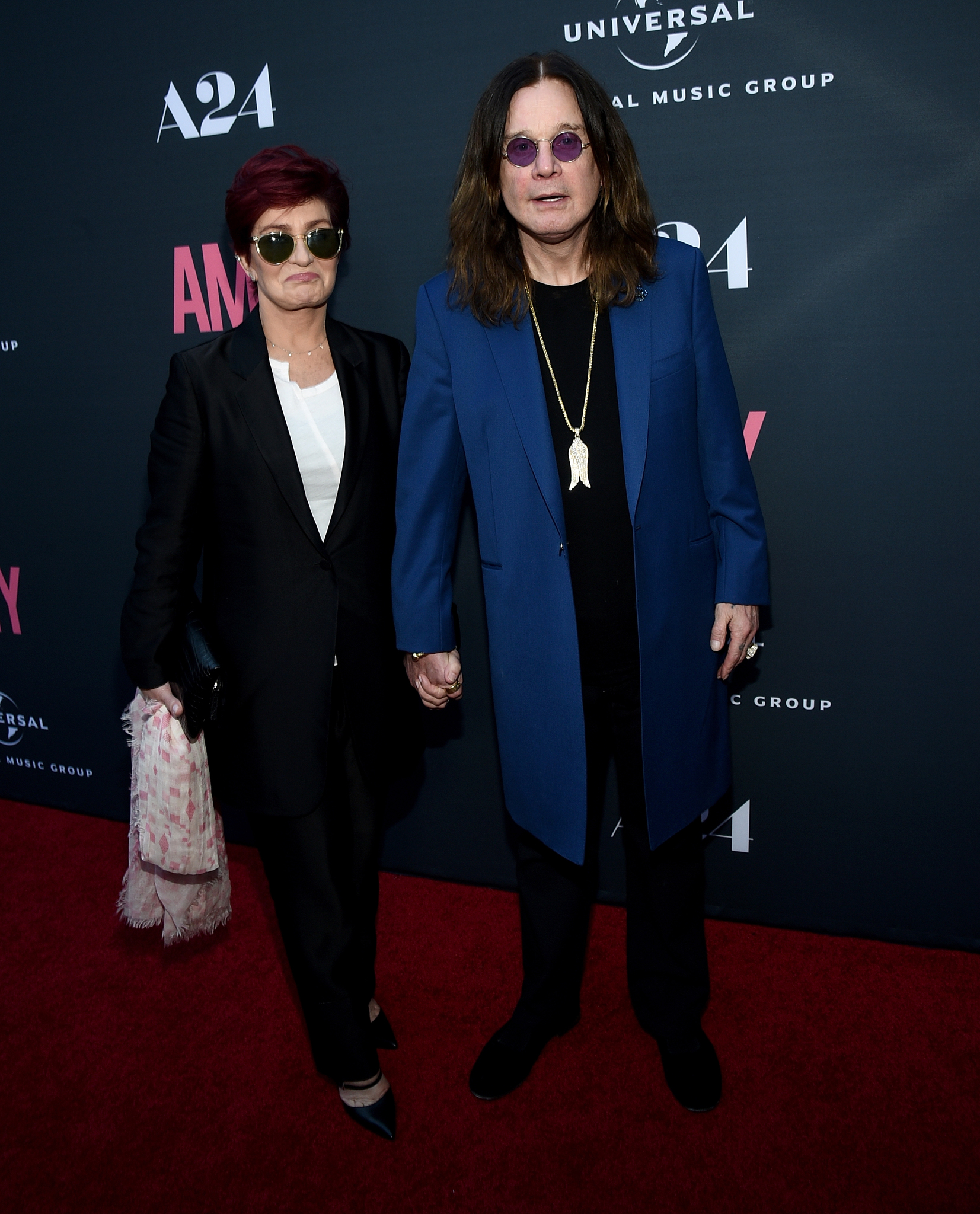 Ozzy Osbourne and Sharon Osbourne