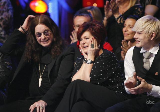 Still of Ozzy Osbourne and Sharon Osbourne in Dancing with the Stars (2005)