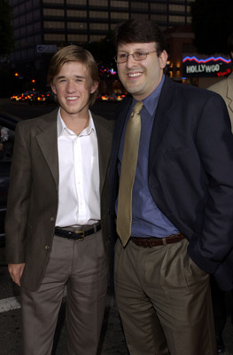 Haley Joel Osment and Mark Kauffman at event of Secondhand Lions (2003)
