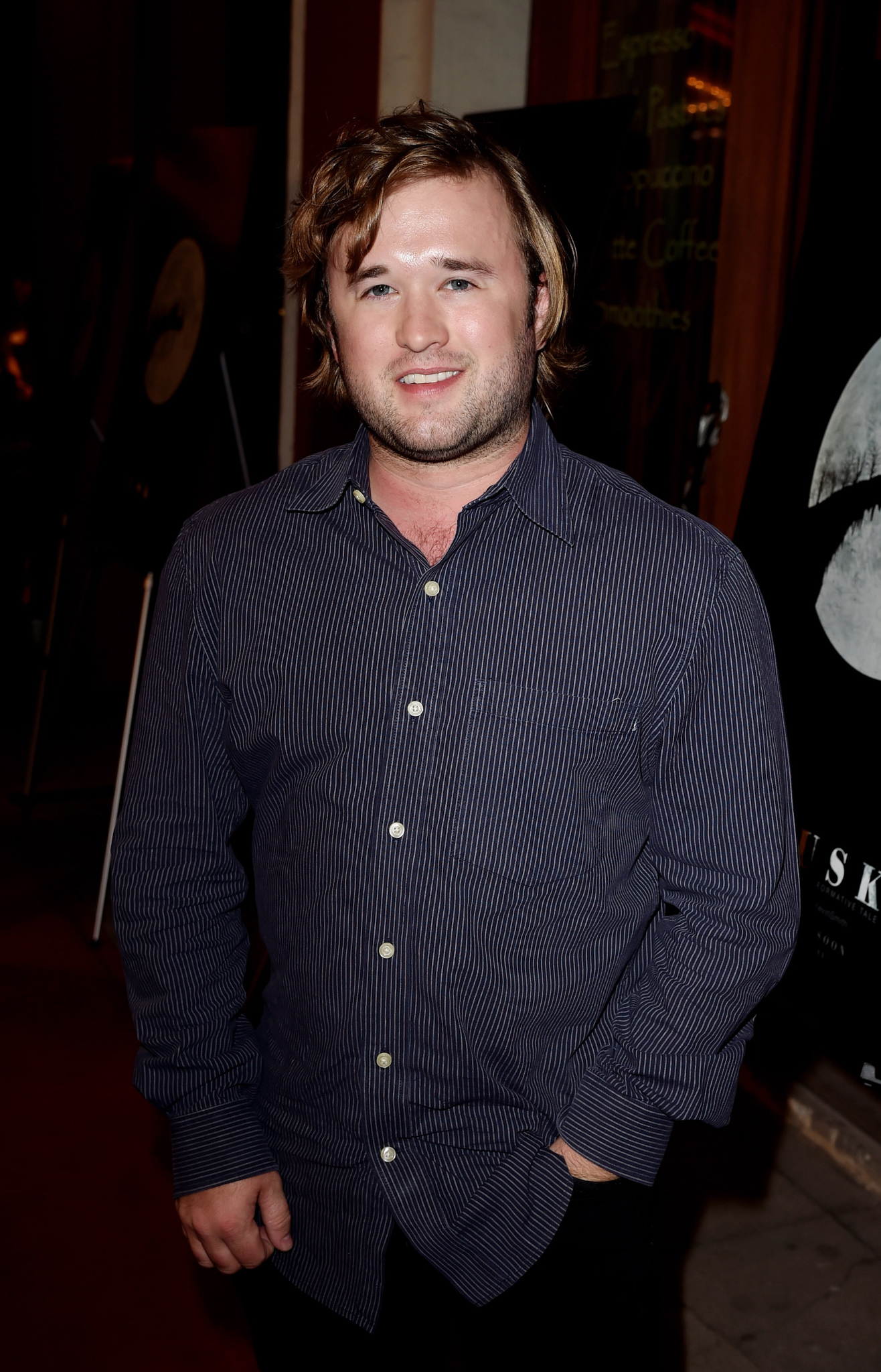 Haley Joel Osment at event of Tusk (2014)