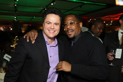 Martin Lawrence and Donny Osmond at event of College Road Trip (2008)
