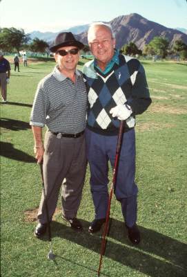 Joe Pesci and Arnold Palmer