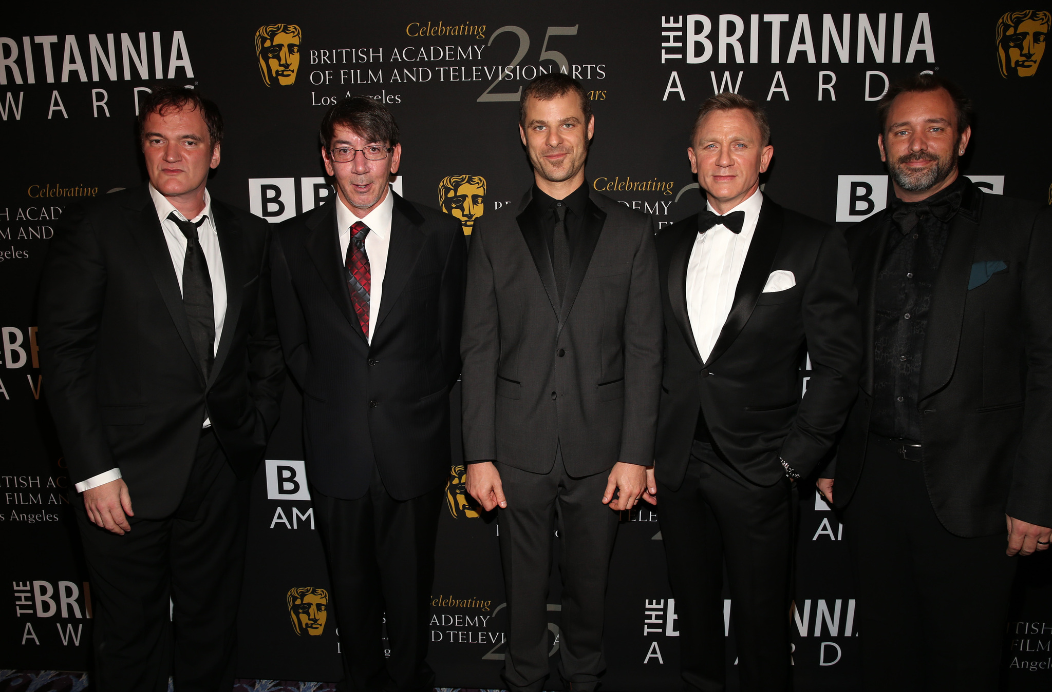 Quentin Tarantino, Matt Stone, Trey Parker, Daniel Craig and Will Wright