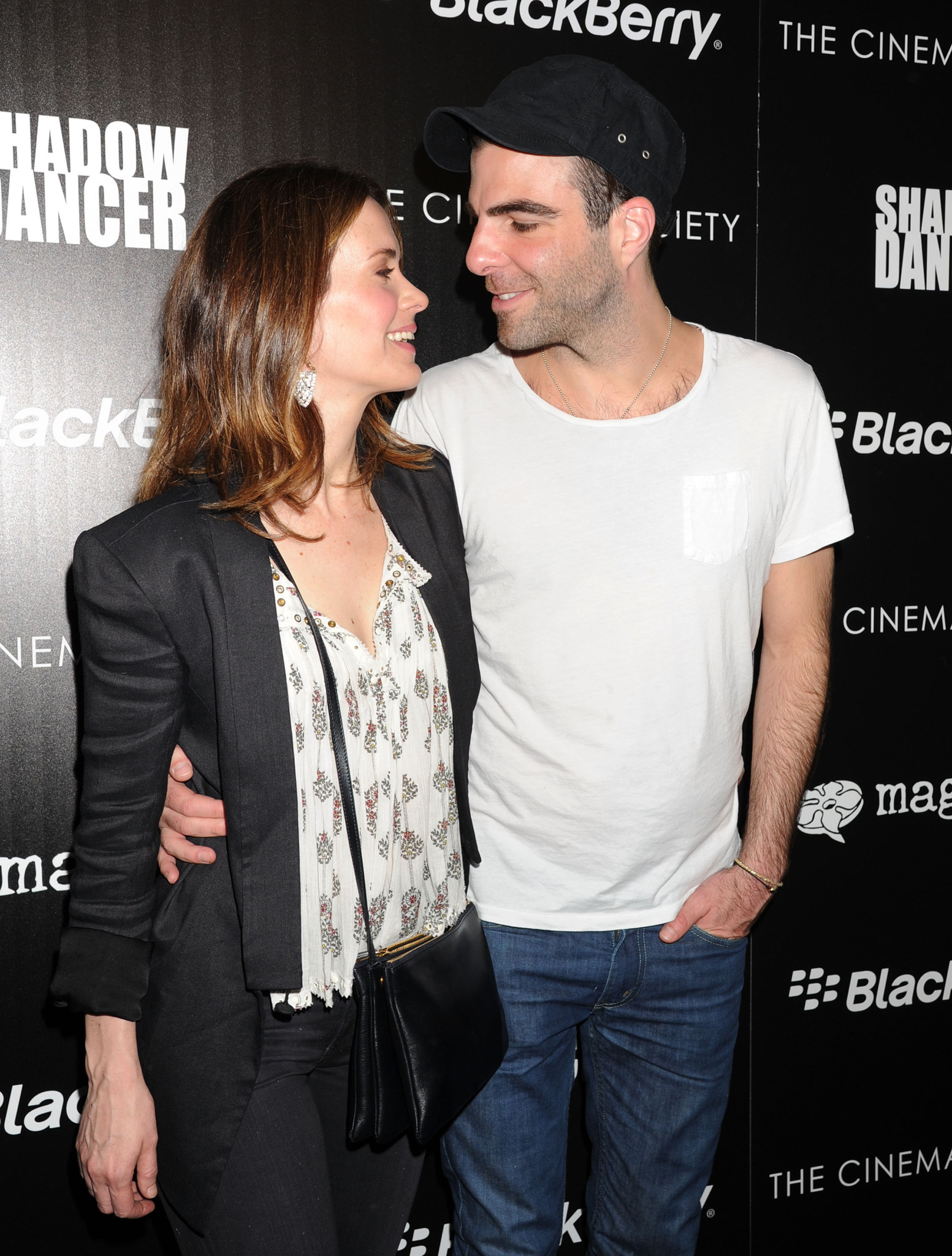 Sarah Paulson and Zachary Quinto at event of Shadow Dancer (2012)