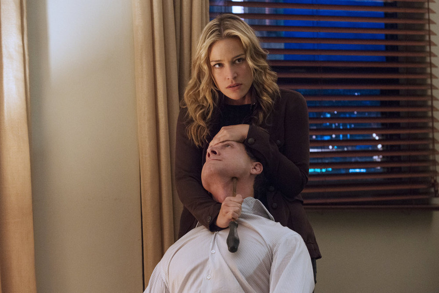 Still of Piper Perabo and Shawn Doyle in Covert Affairs (2010)