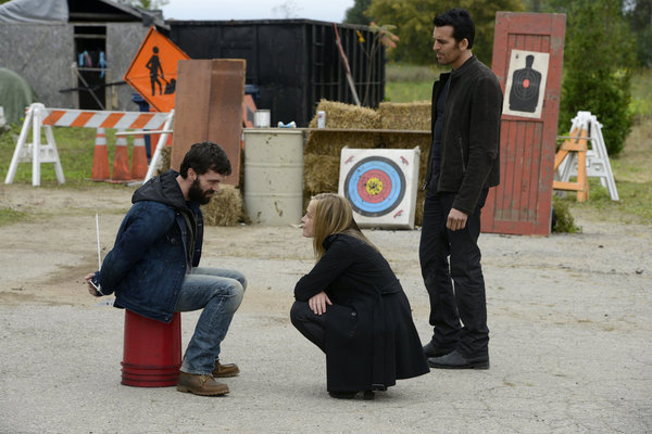 Still of Oded Fehr, Piper Perabo and Steve Wilkie in Covert Affairs (2010)