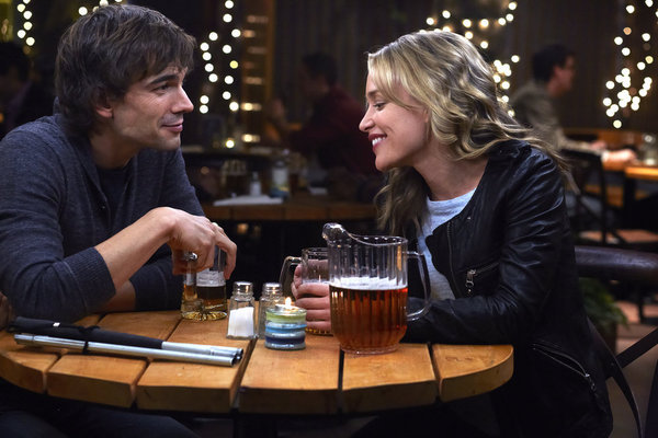 Still of Piper Perabo and Christopher Gorham in Covert Affairs (2010)