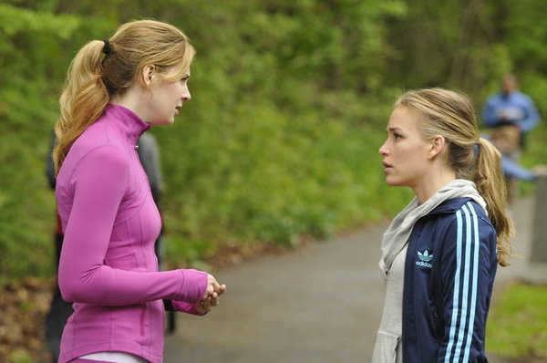 Still of Piper Perabo and Anne Dudek in Covert Affairs (2010)