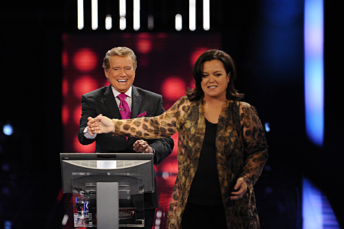 Still of Rosie O'Donnell and Regis Philbin in Million Dollar Password (2008)