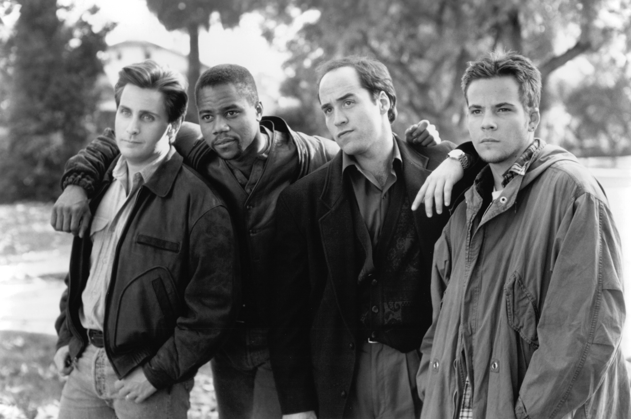 Still of Emilio Estevez, Cuba Gooding Jr., Stephen Dorff and Jeremy Piven in Judgment Night (1993)