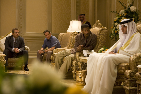 Still of Jamie Foxx, Jeremy Piven and Chris Cooper in Karalyste (2007)