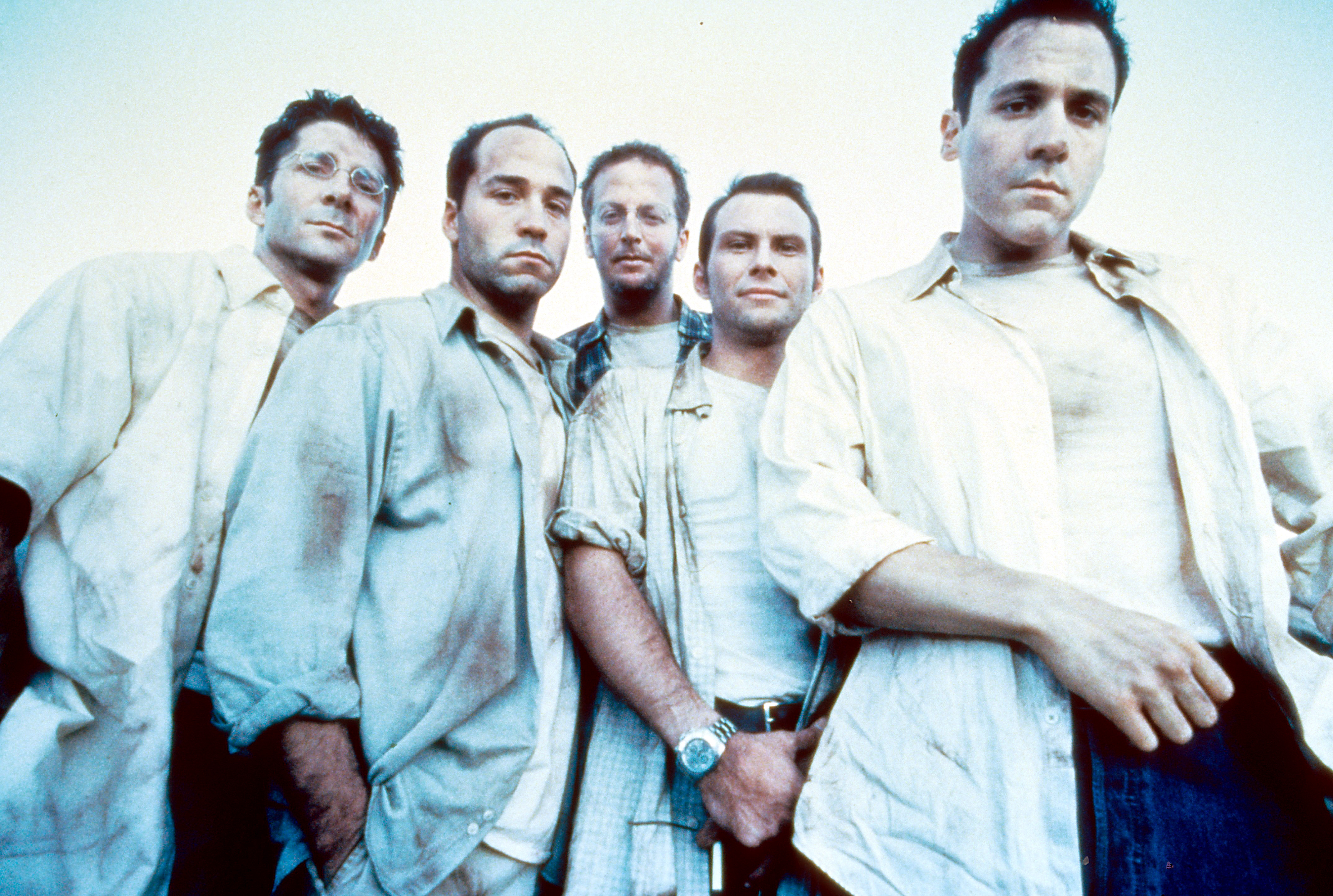 Still of Christian Slater, Jeremy Piven, Jon Favreau, Leland Orser and Daniel Stern in Very Bad Things (1998)