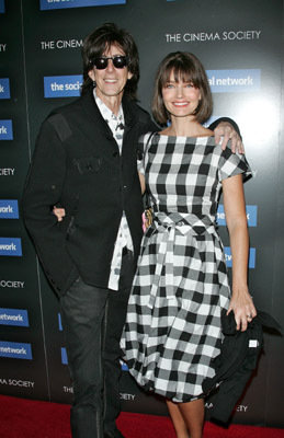 Paulina Porizkova and Ric Ocasek at event of The Social Network (2010)