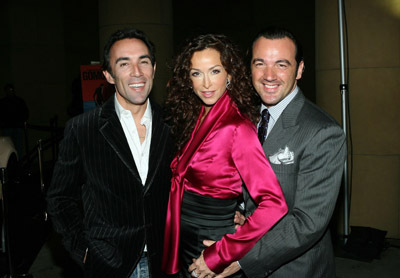 Francesco Quinn and Sofia Milos at event of Gomorra (2008)