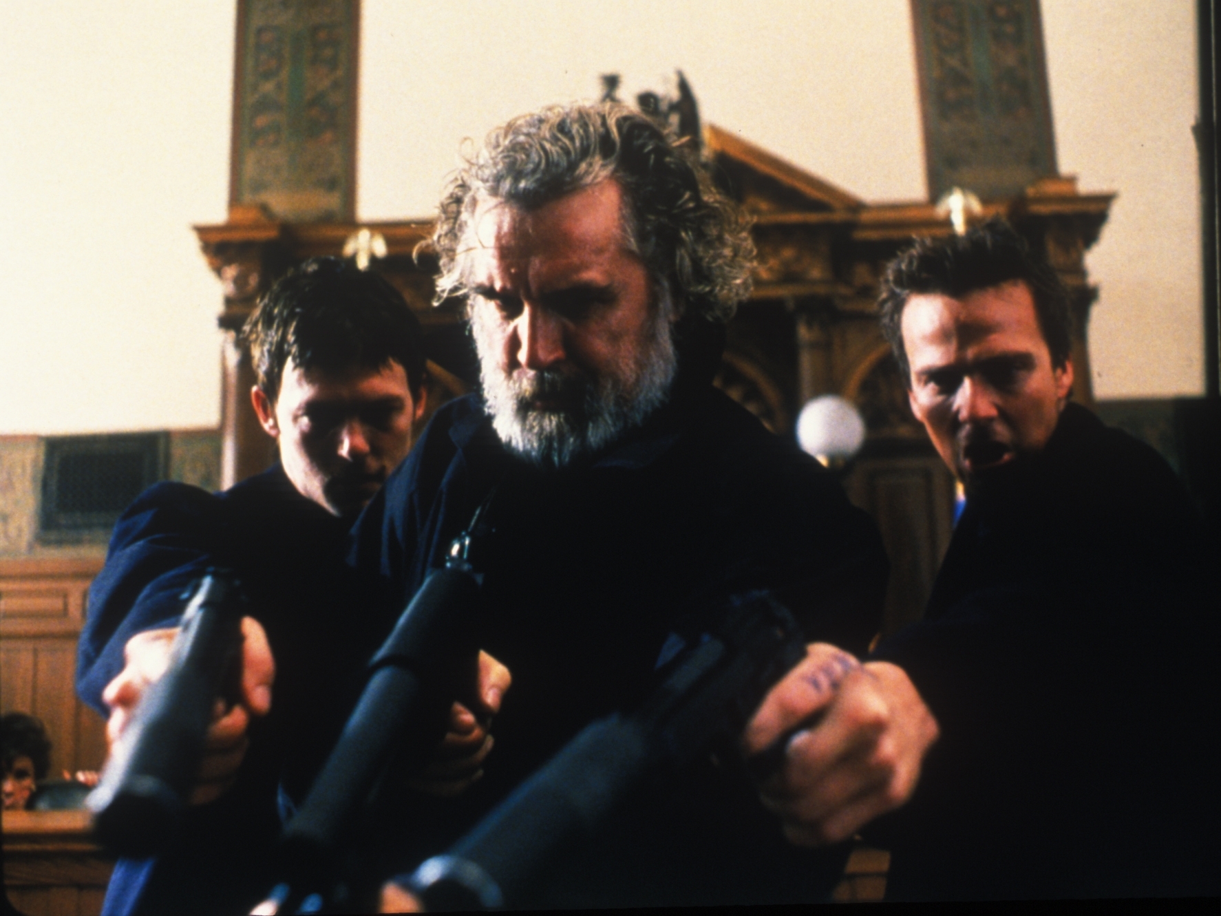 Still of Sean Patrick Flanery, Norman Reedus and Billy Connolly in The Boondock Saints (1999)