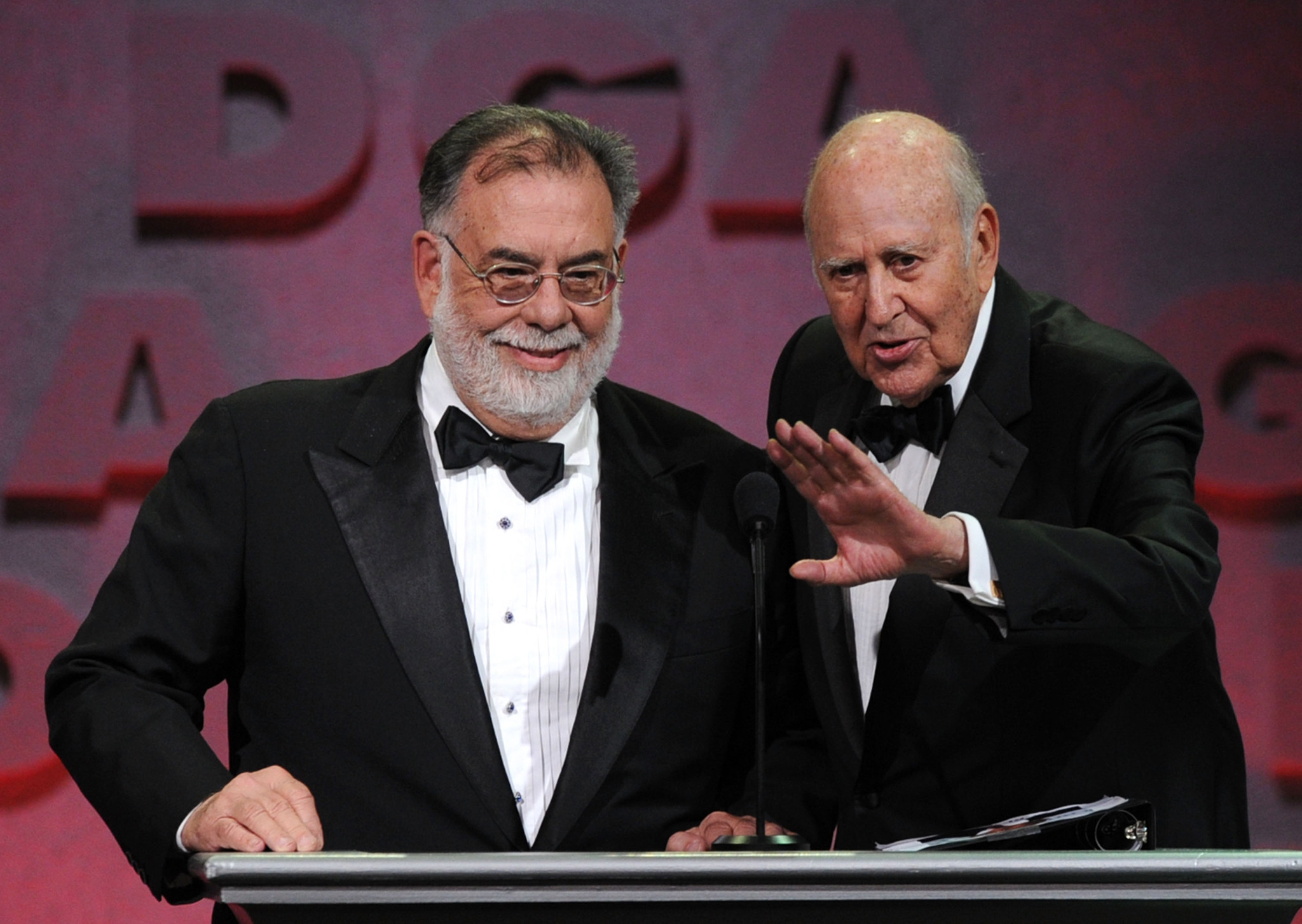 Francis Ford Coppola and Carl Reiner