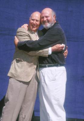 Rob Reiner and Carl Reiner
