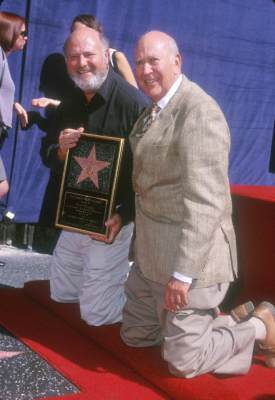 Rob Reiner and Carl Reiner
