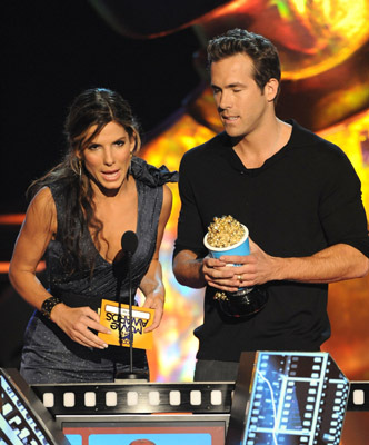 Sandra Bullock and Ryan Reynolds