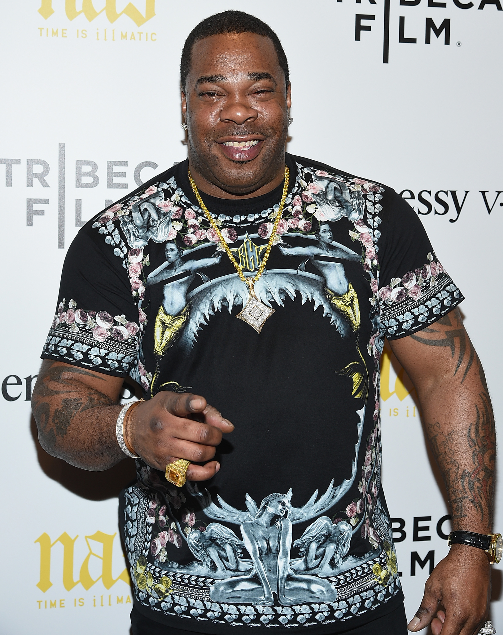 Busta Rhymes at event of Time Is Illmatic (2014)
