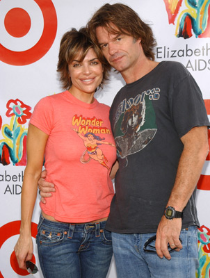 Harry Hamlin and Lisa Rinna