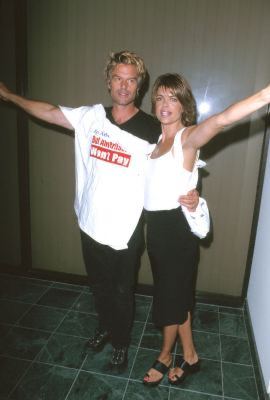 Harry Hamlin and Lisa Rinna