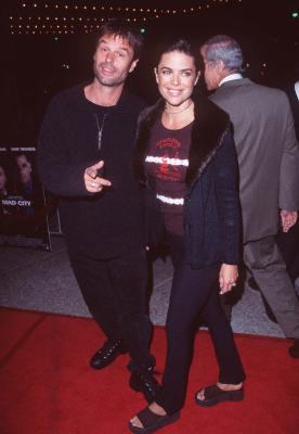 Harry Hamlin and Lisa Rinna at event of Mad City (1997)