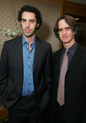 Jay Roach and Sacha Baron Cohen