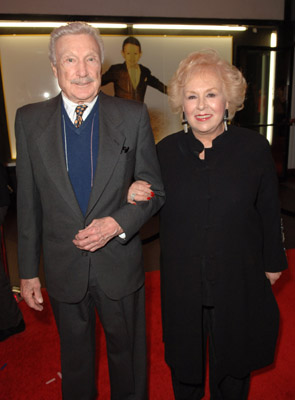 Doris Roberts and Warren Stevens