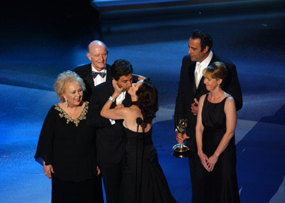 Peter Boyle, Brad Garrett, Patricia Heaton, Doris Roberts, Ray Romano and Monica Horan