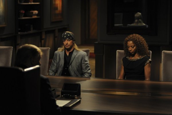 Still of Holly Robinson Peete and Bret Michaels in The Apprentice (2004)