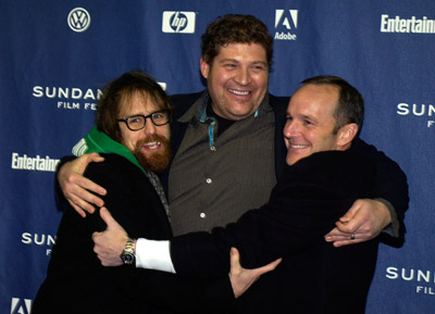 Sam Rockwell, Clark Gregg and Brad William Henke at event of Choke (2008)
