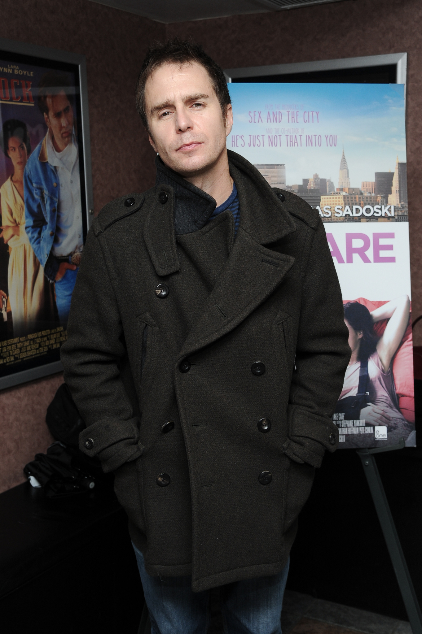 Sam Rockwell at event of Take Care (2014)