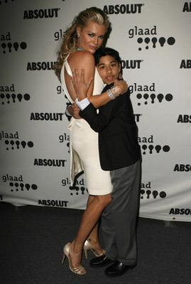 Rebecca Romijn and Mark Indelicato