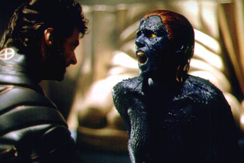 Wolverine fights Mystique