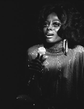 Diana Ross in concert at the Coconut Grove, Los Angeles, CA July 30, 1970