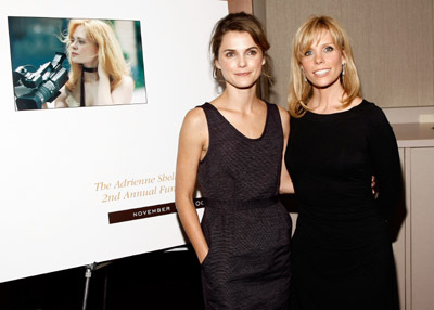 Keri Russell and Cheryl Hines