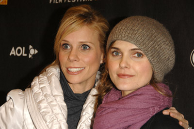 Keri Russell and Cheryl Hines at event of Waitress (2007)