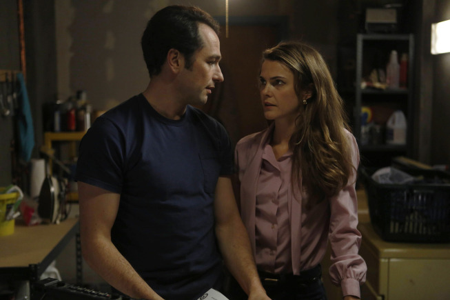 Still of Keri Russell and Matthew Rhys in The Americans (2013)