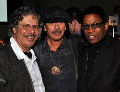 Carlos Santana, Chick Corea and Herbie Hancock