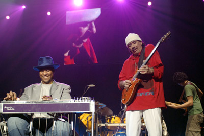 Carlos Santana and Robert Randolph