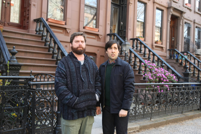 Still of Jason Schwartzman and Zach Galifianakis in Bored to Death (2009)